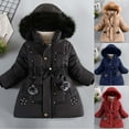 thumbnail image 1 of Antinious Kids Winter Jacket,Winter Coat for Boys Girls,Children's Home Clothes Long Sleeved Round Neck Top+elastic Pants Two-piece Set Kids Jumpsuit Children's Clothing,Dark Blue,120, 1 of 4