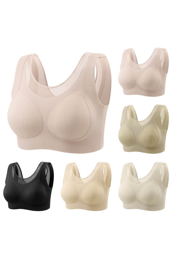 Ladies Airy Comfortable Wireless Seamless Push up Bras