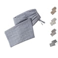 thumbnail image 1 of Antinious Ladies Check Print Elastic Waist Drawstring Pockets Straight Leg Breathable Pajama Full Length Pants, 1 of 5