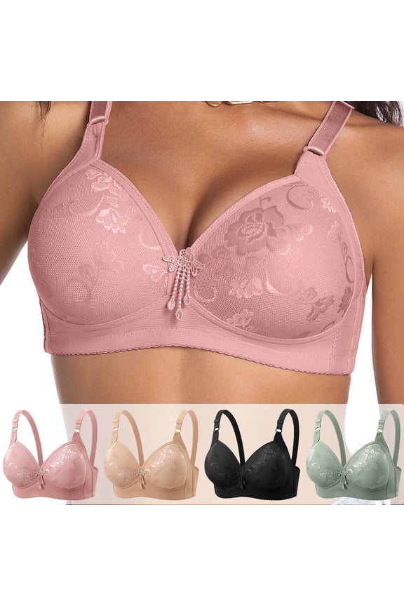 Ladies Floral Print Airy Comfortable Wireless Tank Style Bras