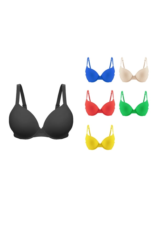 Ladies Plus Size Underwire Adjusted Uplift Side Support Comfortable Relaxed Everyday Bras