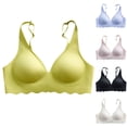 thumbnail image 1 of Antinious Ladies Solid Soft Comfortable Casual Everyday Wear Push Up Bra, 1 of 5