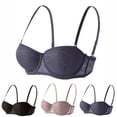 thumbnail image 1 of Antinious Ladies Underwire Demi Cup Lace Back Support Comfortable Everyday Bra, 1 of 5