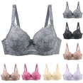 thumbnail image 1 of Antinious Women Everyday Bras Push Up Padded Cup Casual Stylish Breathable Comfortable, 1 of 5