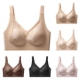 thumbnail image 1 of Antinious Ladies Wireless Embossed Breathable Seamless Support Comfortable Everyday Bra, 1 of 5