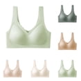 thumbnail image 1 of Antinious Ladies Wireless Light Breathable Adjustable Beautiful Back Everyday Bras, 1 of 5