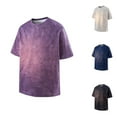 thumbnail image 1 of Antinious Men All Match Print Crewneck Daily Short Sleeve T-Shirts, 1 of 4