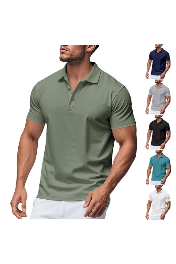Summer Beach Shirt Men,Oversized Tshirts for Man,Mens Short Sleeve Shirts Button up Uniform Fashion Casual Loose Lapel,White,XL