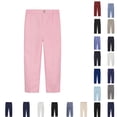thumbnail image 1 of Antinious Toddler Boys Elastic Waist School Uniform Loose Comfortable Full Length Pants 10-11Y, 1 of 3