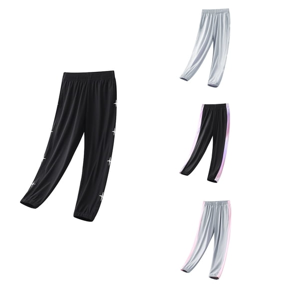 Antinious Toddler Girls Winter Sweatpants Jogger Pants Casual Versatile Long Sweatpants,Boys Girls Sweatpants,Kids Jogger Pants,130,