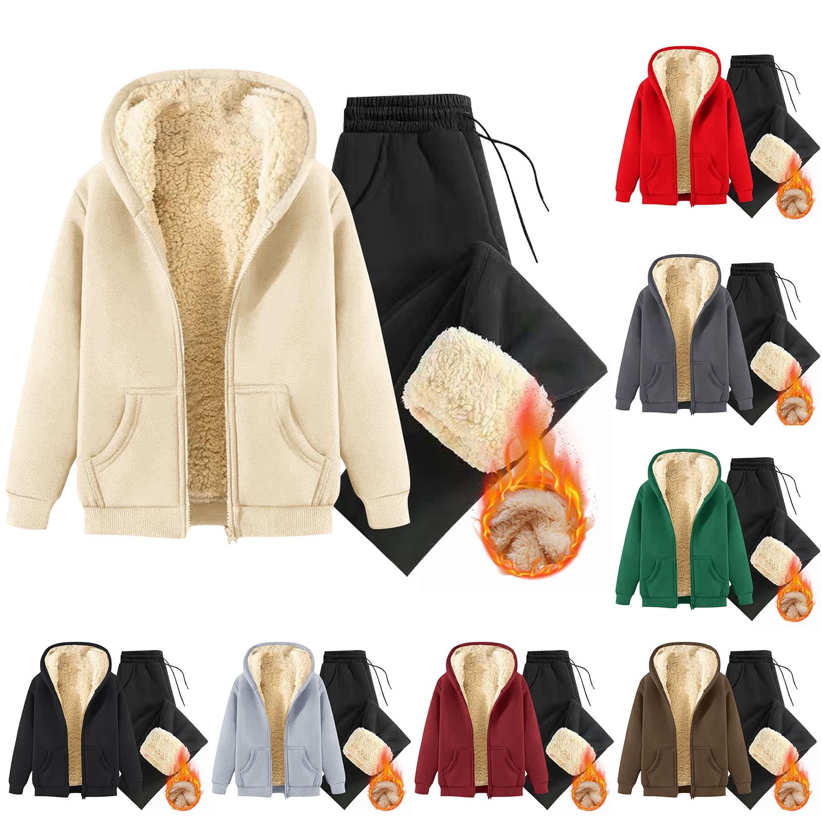 Hooded Sweatshirt Set