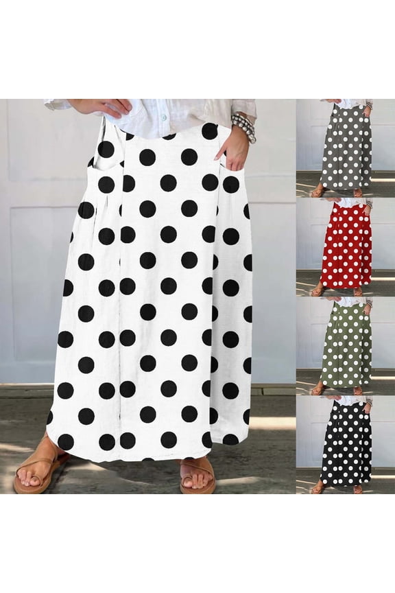 Winter Skirts for Women,Skirts for Women Trendy,Dresses for Women Fashion Loose And Comfortable Long Dress,Black,XXL