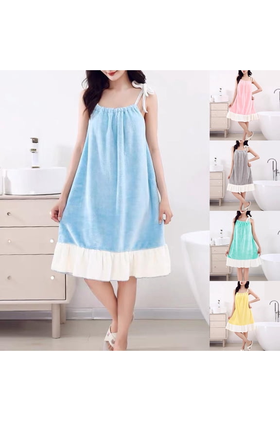 Women Lightweight Sleeveless Solid Spaghetti Strap Robe Loungewear with Belt,Holiday!Robes for Women,Women Pajamas Bathrobes,Mint Green,Free Size