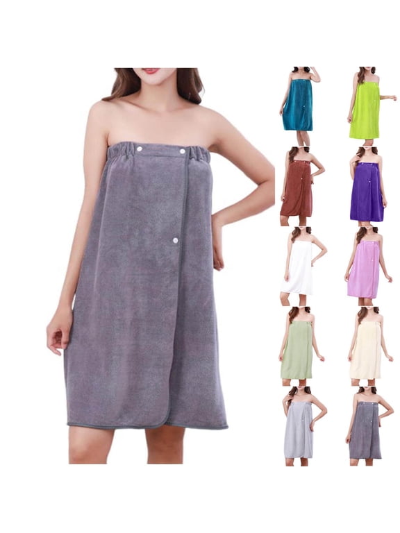 Women Solid Sleeveless Wrap Robe Bathrobe with Belt