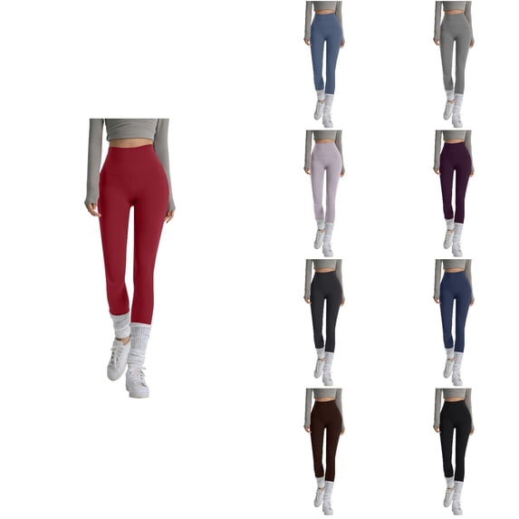 Antinious Women Solid Loose Elastic Waist Drawstring Wide Leg Casual Full Length Pants