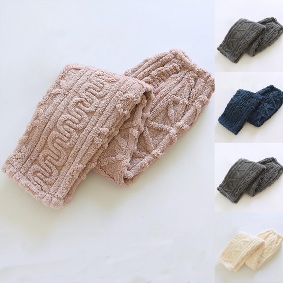 Antinious Womens Casual Fleece Solid Thickened Warm Loose Sleep Pants,Women Home Trousers,Fall Pajamas Women Pants,XL,