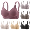 thumbnail image 1 of Antinious Womens Plus Size Wireless Finish Supportive Adjustment Comfortable Everyday Bra, 1 of 5