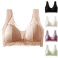 thumbnail image 1 of Antinious Womens Solid Breathable Comfortable Support Daily Wear Jelly Bra, 1 of 5