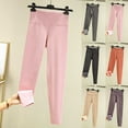 thumbnail image 1 of Antinious Womens Solid Casual Slim Thickened Warm Base Layer Sleepwear Home Wear Pajama Pants,Women Home Trousers,Fall Pajamas Women Pants,Purple,L, 1 of 3
