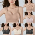 thumbnail image 1 of Antinious Ladies Solid Wireless Backless Seamless Non Closure Support Everyday Bras, 1 of 5