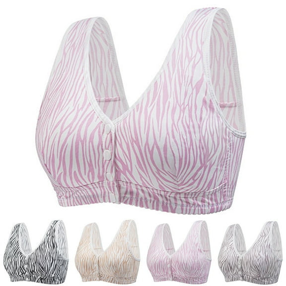 Antinious Womens Wireless Bras,Summer Plus Size Bra for Womens,Woman Color Thin And Steel Hoop Gathered Breathable Underwear For Daily Bras