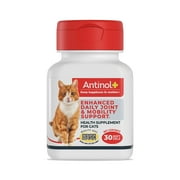 Antinol Plus, Mobility, Hip, and Joint Supplement for Cats, Green-Lipped Mussels and Krill Oil - Cat Joint Supplement, 30 Soft Gels