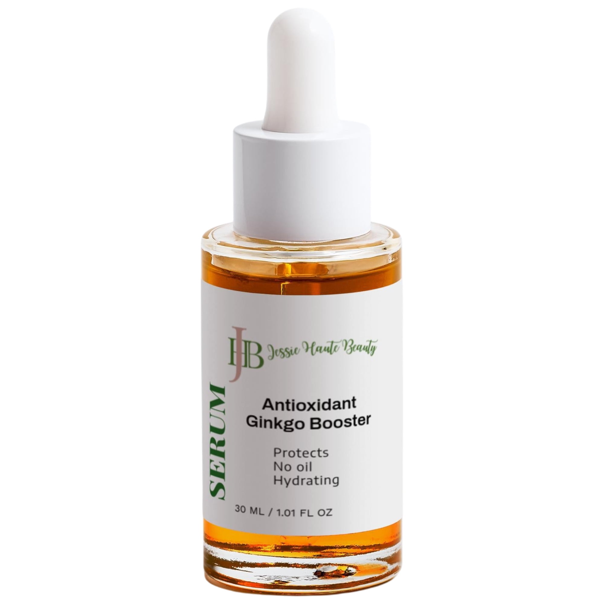 Antioxidant Ginkgo Booster Serum - ECOCERT Organic Anti-Aging Face Treatment