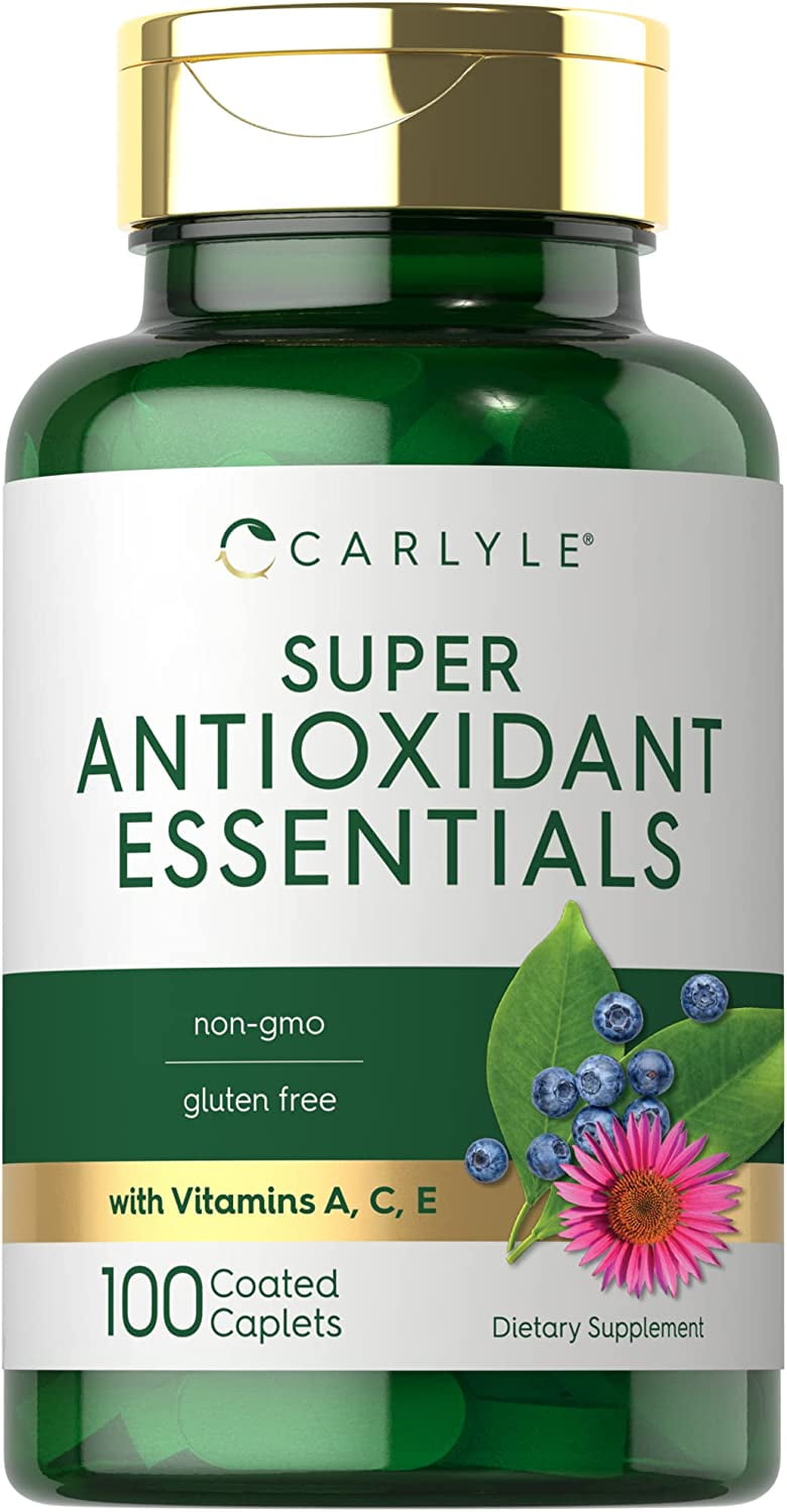 Antioxidants Supplement 100 Caplets Nutritional Complex by Carlyle