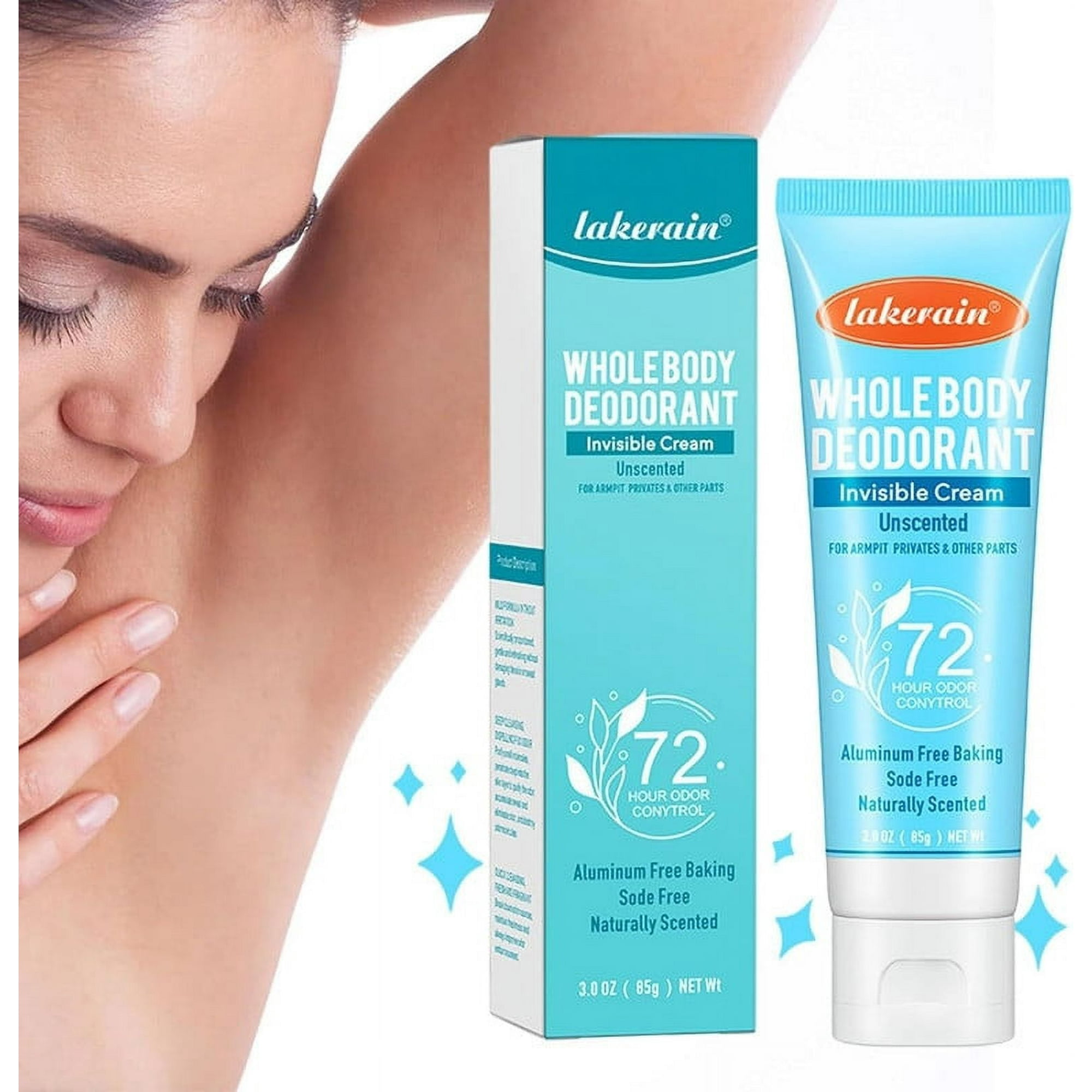 Antiperspirant Cream Nonirritating for Hyperhidrosis, Armpit
