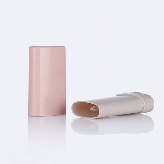 Antiperspirant Tube Oval Lip Balm Tubes With Lids Plastic Lip Lipstick Balm Tubes Empty Containers 15g Chapstick Tubes