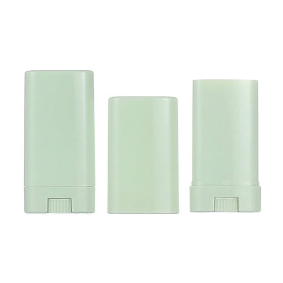 Antiperspirant Tube Oval Lip Balm Tubes With Lids Plastic Lip Lipstick Balm Tubes Empty Containers 15g Chapstick Tubes
