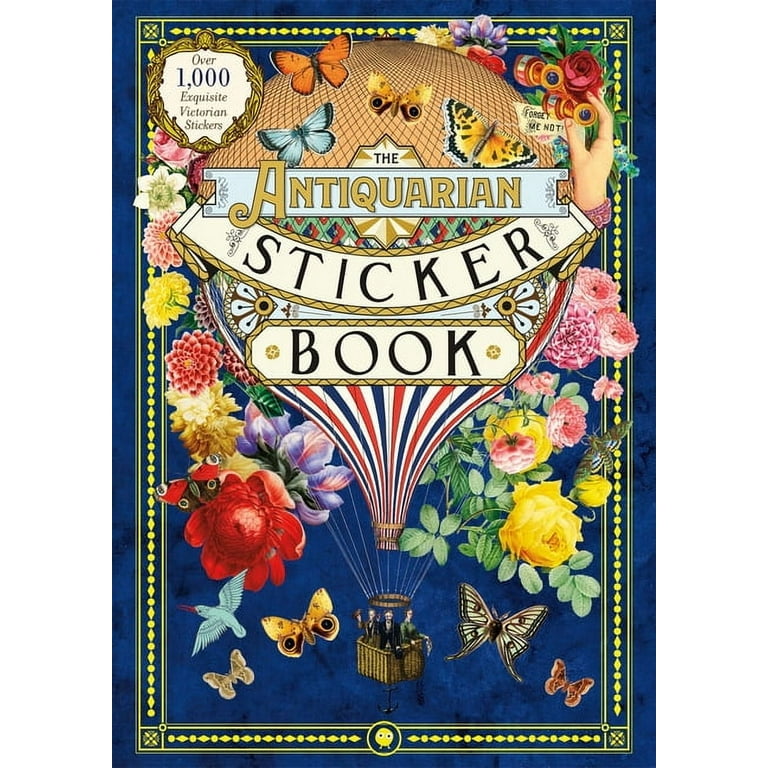 The Antiquarian Sticker Book 他4冊セット The Antiquarian Sticker Book: Over 1,000 Exquisite Victorian