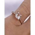 thumbnail image 1 of Antique 1.25 carat Morganite and Diamond Engagement Ring in 10k Rose Gold for Women, 1 of 2