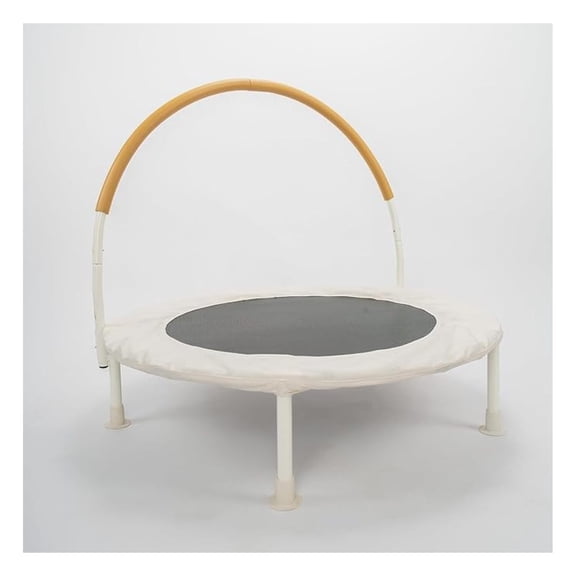 Antique 36 inch Indoor and Outdoor Trampoline with Bungie Cords, Powder Coated Rust Resistant, Perfect for Young ren