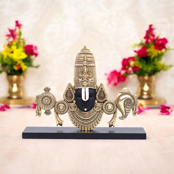 Antique Balaji Face Statue – Home Temple Decor