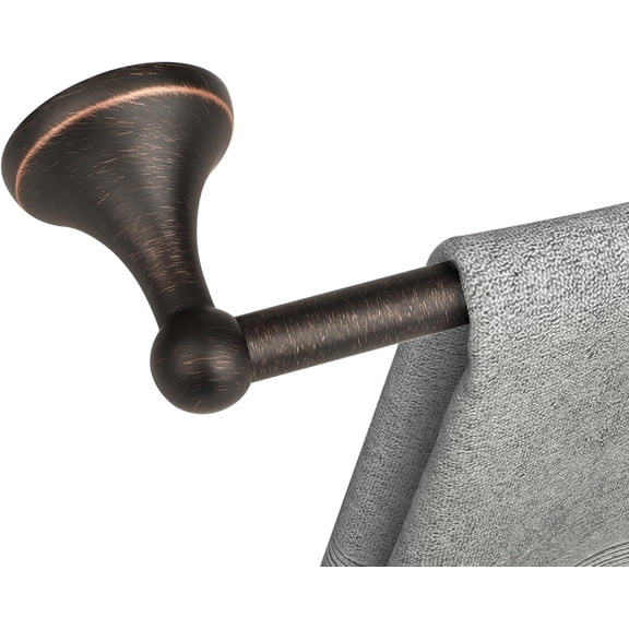 Antique Bathroom Towel Bar Oil Rubbed Bronze, 24 Inch Towel Racks for Bathroom Wall Mounted,Bathroom Towel Holder Bronze,Home Decor Towel Rod