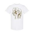 thumbnail image 1 of Antique Big Elephant T-Shirt Men -Image by Shutterstock, Male Large, 1 of 2