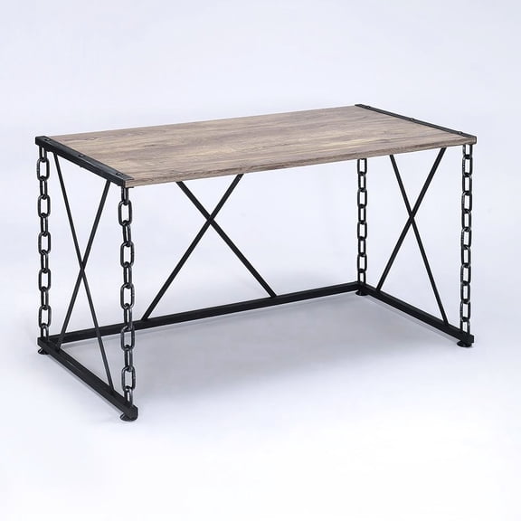 Antique Black Metal Chain Frame - Adds Character to Primary Living Spaces