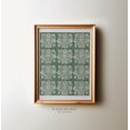 Antique Botanical Pattern Vintage Cottage Core Floral Textile Wall Art ...