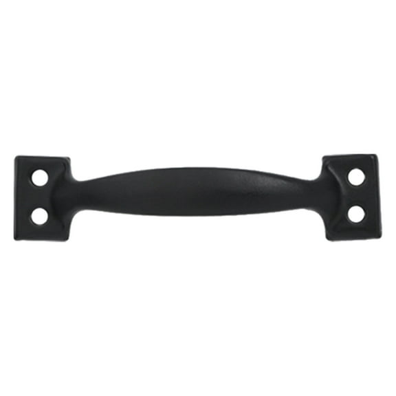 Antique Bow Style Door Pull Handle Heavy Barn Door Handle 3 In Fence Gate Handle Coating Easy To Install Metal Sliding Door Pulls For Garage Pantry (4 Styles)