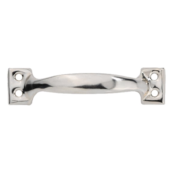 Antique Bow Style Heavy Duty Door Pull Handle for Barn Garage Pantry and Sliding Doors | 5-Inch Metal Door Pull with Arch Design Easy Install Satin Finish