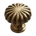 thumbnail image 1 of Antique Brass Cabinet Knobs Round Kitchen Knobs Modern Design Cabinet and Drawer Hardware for Home, 1 of 5