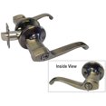 thumbnail image 1 of Antique Brass Entrance Handle Lever Keyed Entry- Style 835AB, 1 of 3