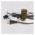 thumbnail image 1 of Antique Brass NITE-LITE KIT: 15' Brown Cord, Candelabra Clip, 3 Terminal Socket, 1 of 4
