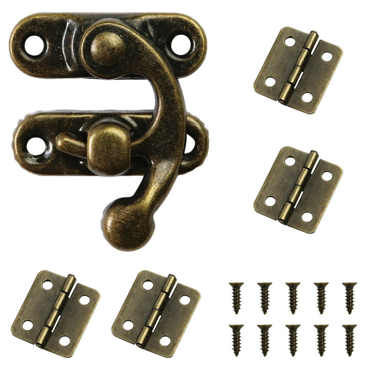 Jewelry Box Necklace Hook - Brass Finish w/ Screw - 3mm (25 PER BAG) - D.  Lawless Hardware