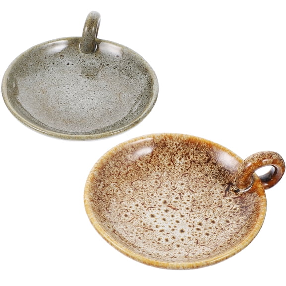 NIAIZEK Ceramic Candle Holders Niaizek Simple Elegant Look Table Centrepiece Decor 2pcs
