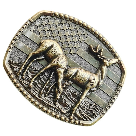 Antique Carved Pattern Belt Buckle for 1.5-1.57Inch Width Waistband All Matching