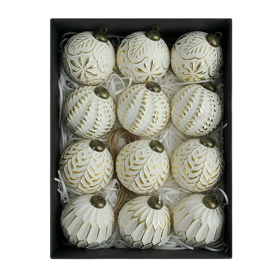 Antique Christmas ball decorations\