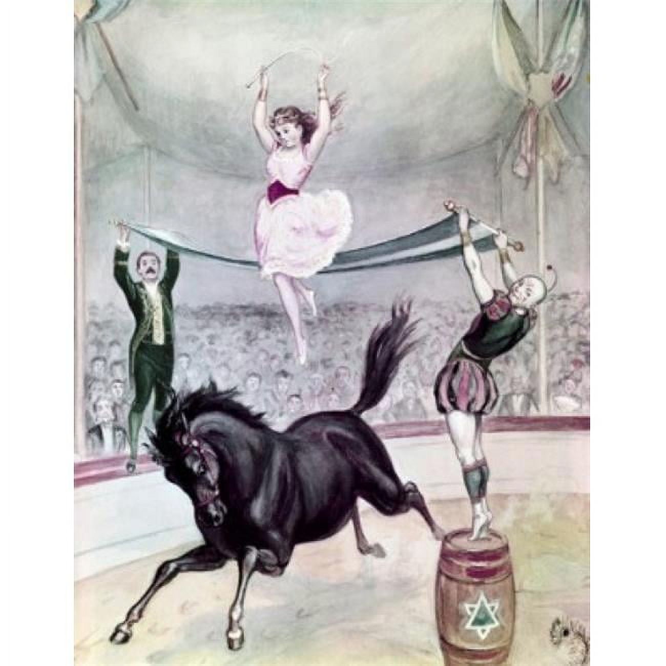 Antique Circus Poster by Alex Hoag Poster Print - 18 x 24 in. - Walmart.com