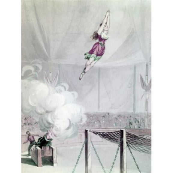 Antique Circus Poster by Alex Hoag Poster Print - 18 x 24 in.